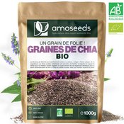 Graines de chia bio de la marque Amoseeds