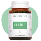 Complément alimentaire à base de chlorelle bio en gélules de la marque Naturaforce