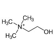 Symbole moléculaire de la choline