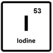Iode : élément chimique numéro atomique 53